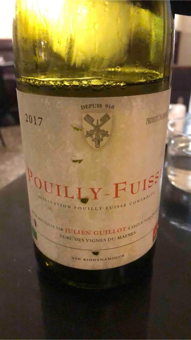 Pouilly-Fuissé - Clos des Vignes du Maynes - Julien Guillot 