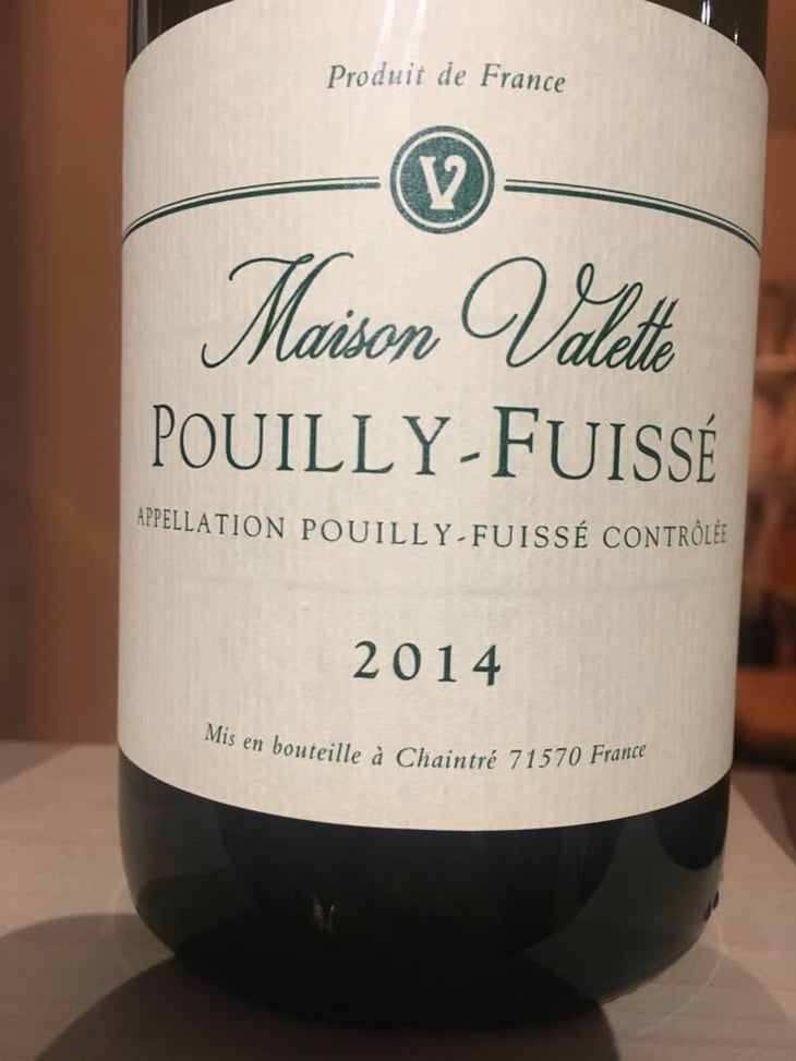 Pouilly-Fuissé - Maison Valette - Philippe, Cécile et Baptiste Valette 