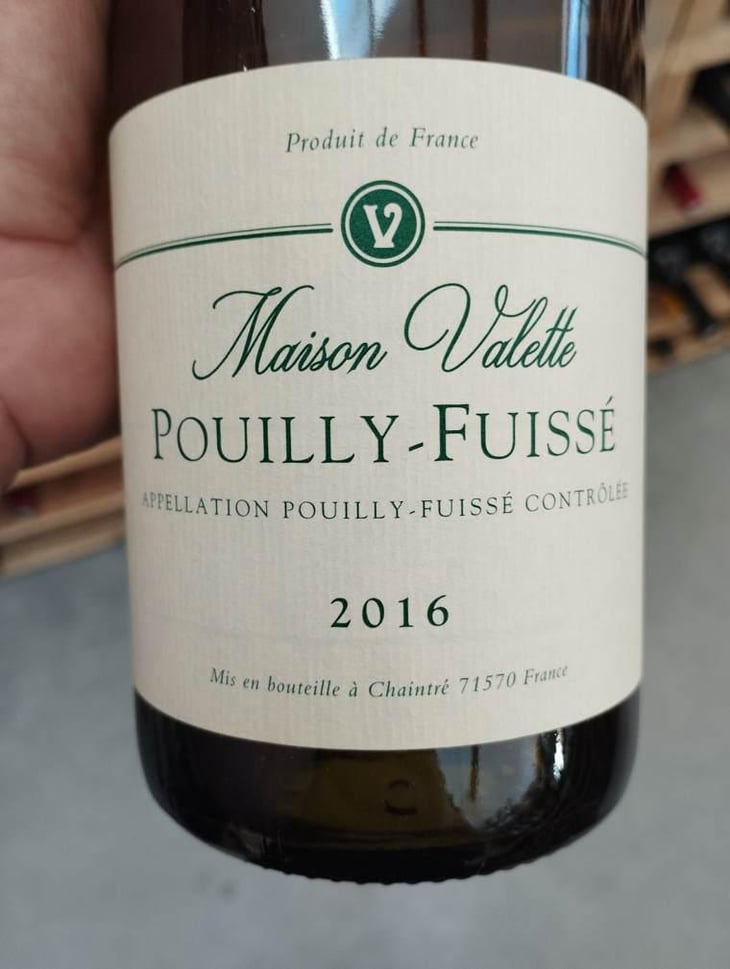 Pouilly-Fuissé - Maison Valette - Philippe, Cécile et Baptiste Valette 