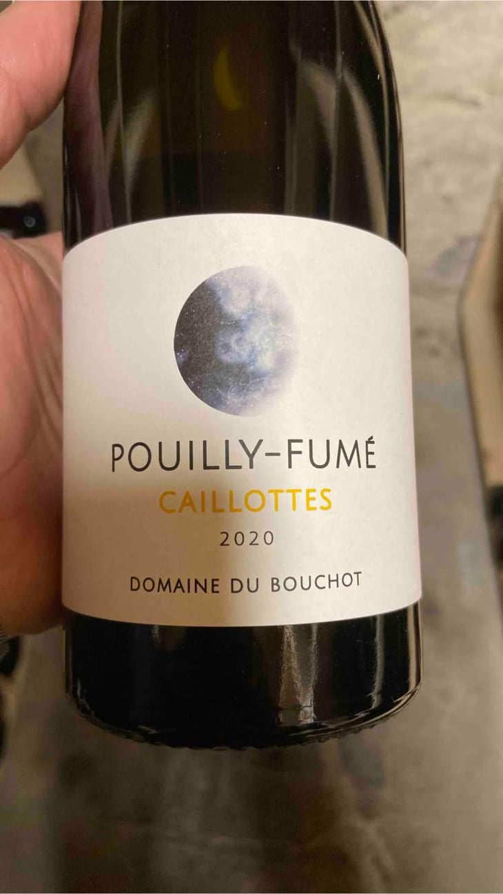 Pouilly-fumé « Caillottes » - Domaine du Bouchot - Antoine Gouffier -2020