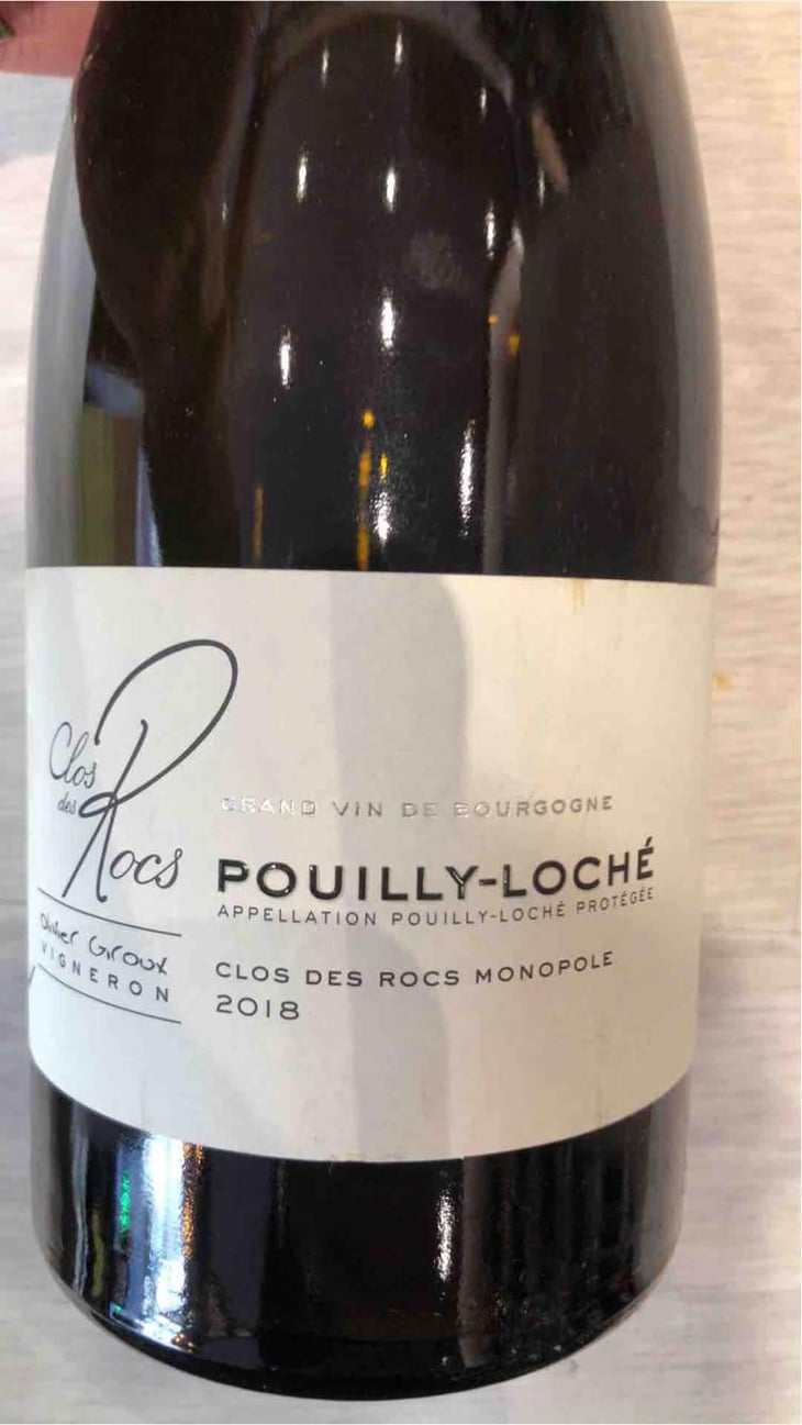 Pouilly Loché - Clos des Rocs - Olivier Giroux 
