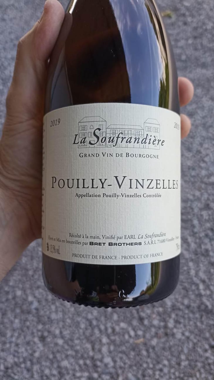 Pouilly-Vinzelles - La Soufrandière - Bret Brothers - Jean-Guillaume & Jean-Philippe Bret 