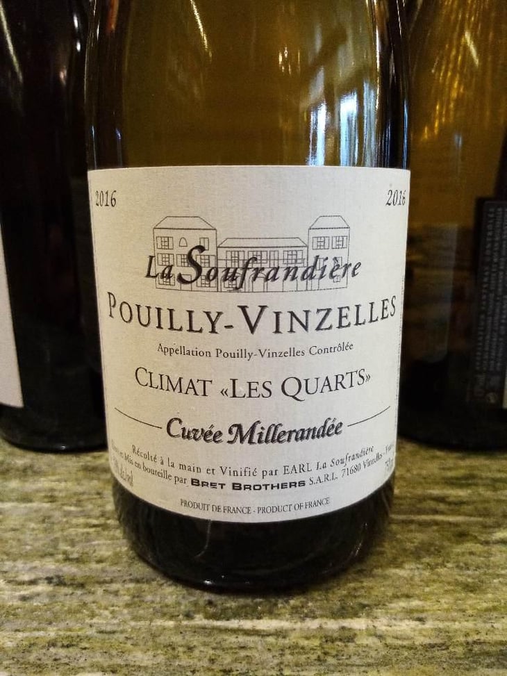 Pouilly-Vinzelles - La Soufrandière - Bret Brothers - Jean-Guillaume & Jean-Philippe Bret 