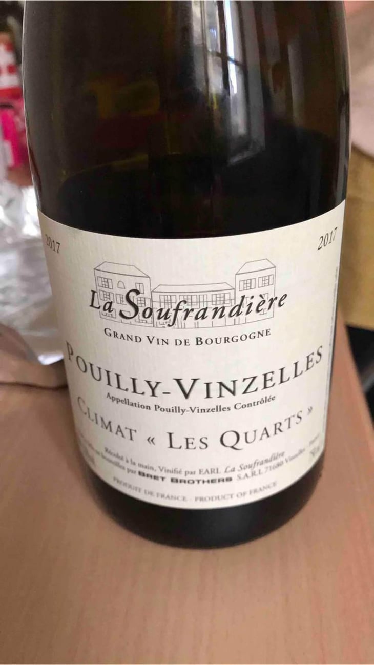 Pouilly-Vinzelles - La Soufrandière - Bret Brothers - Jean-Guillaume & Jean-Philippe Bret 