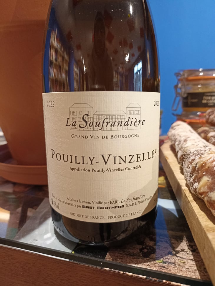 Pouilly-Vinzelles - La Soufrandière - Bret Brothers - Jean-Guillaume & Jean-Philippe Bret 