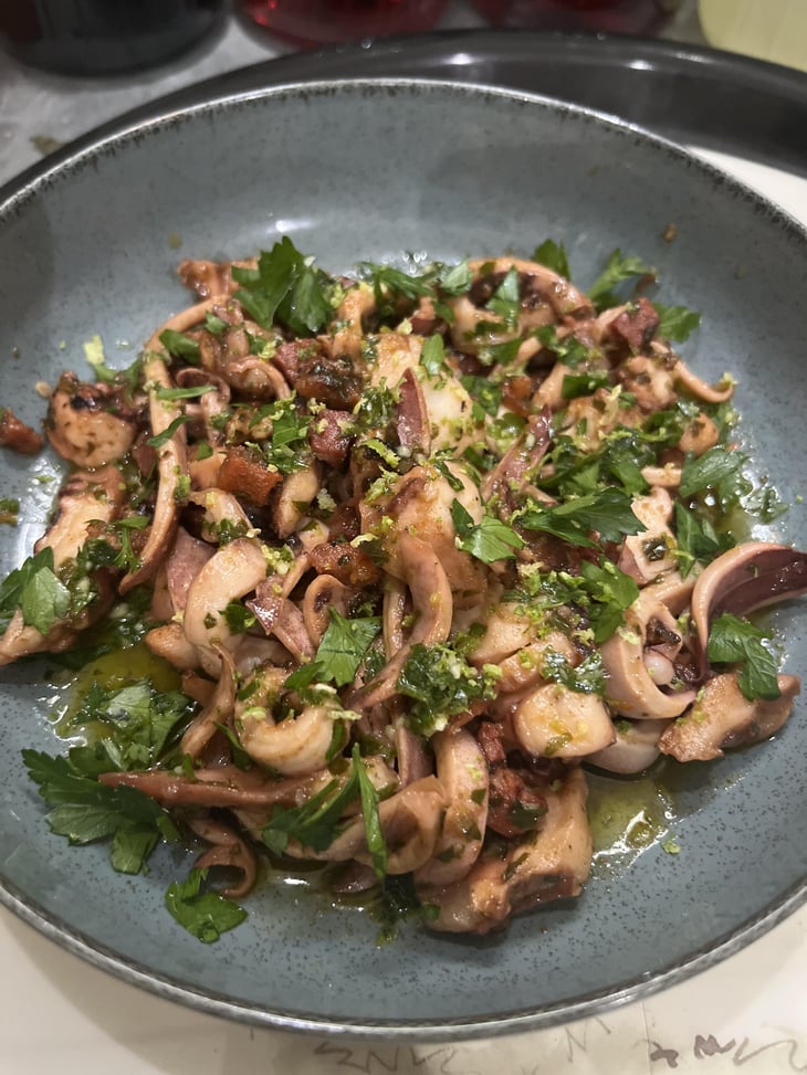 Poulpe Encornets Chorizo - XVIII sur Vins by Céleste - 636518