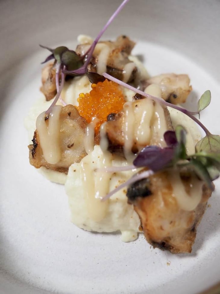 Poulpe, Oeuf De Truite, Wasabi - Le Rousseau - 498800