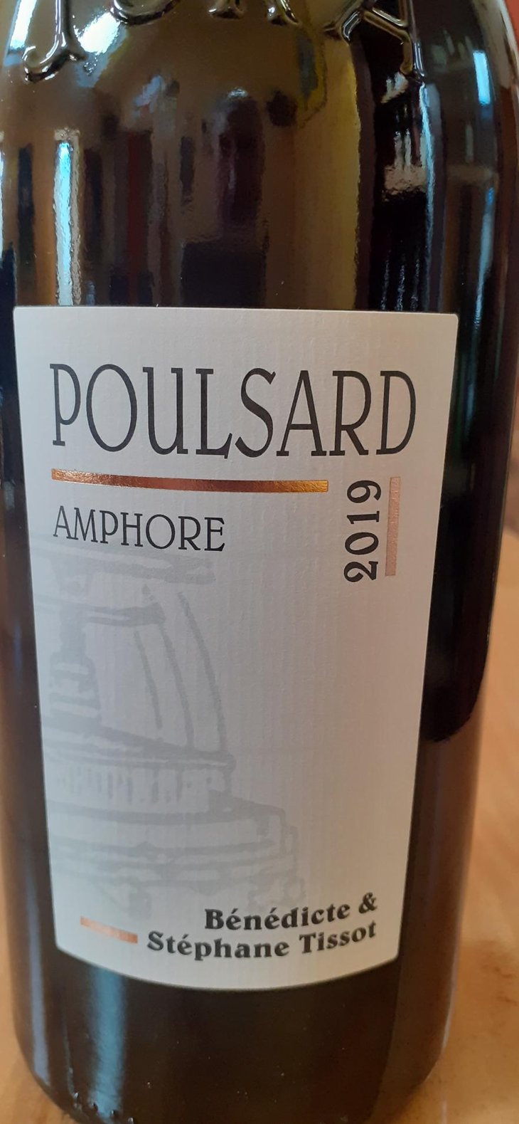 Poulsard Amphore - Domaine André & Mireille Tissot - Bénédicte & Stéphane Tissot 