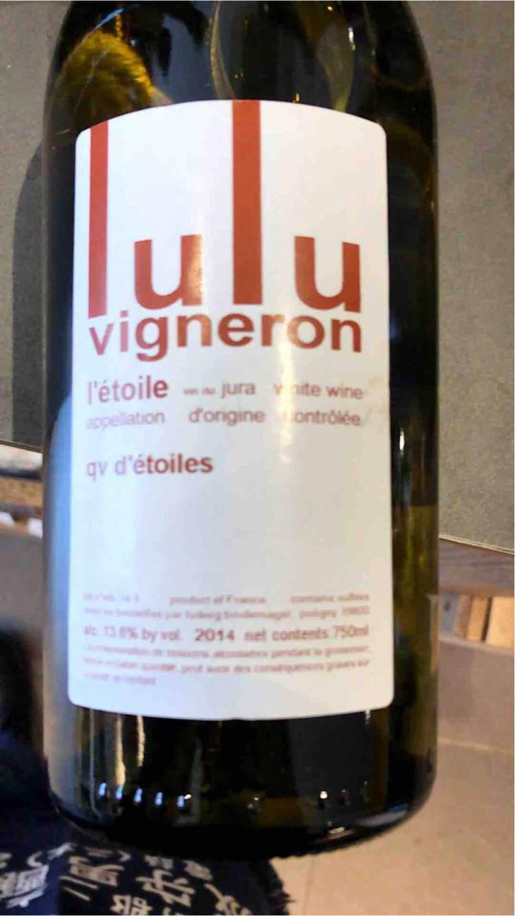 Ce n'est pas du rosé c'est du poulsard - Lulu Vigneron - Ludwig Bindernagel 