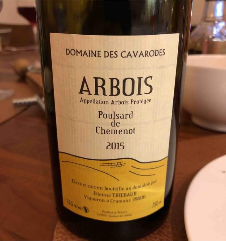 Poulsard de Chemenot - Domaine des Cavarodes - Etienne Thiebaud 