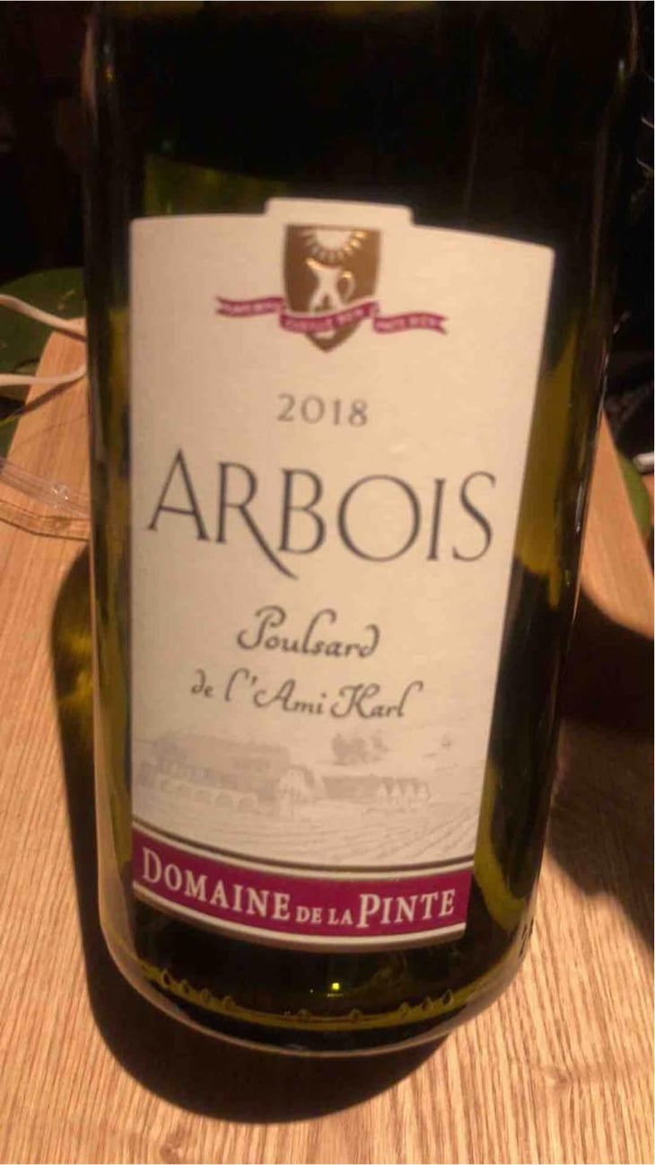 Poulsard De L'Ami Karl - Domaine de la Pinte - Pierre Martin 