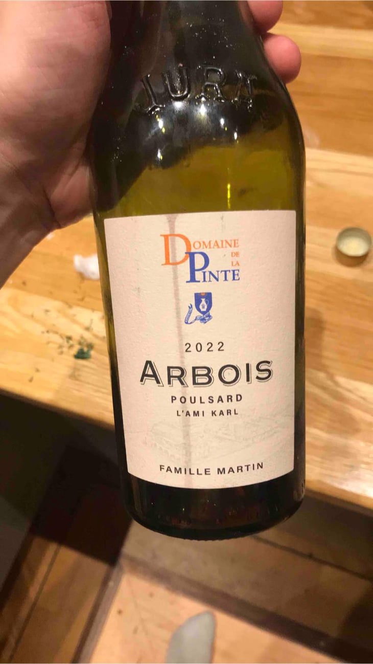 Poulsard De L'Ami Karl - Domaine de la Pinte - Pierre Martin 