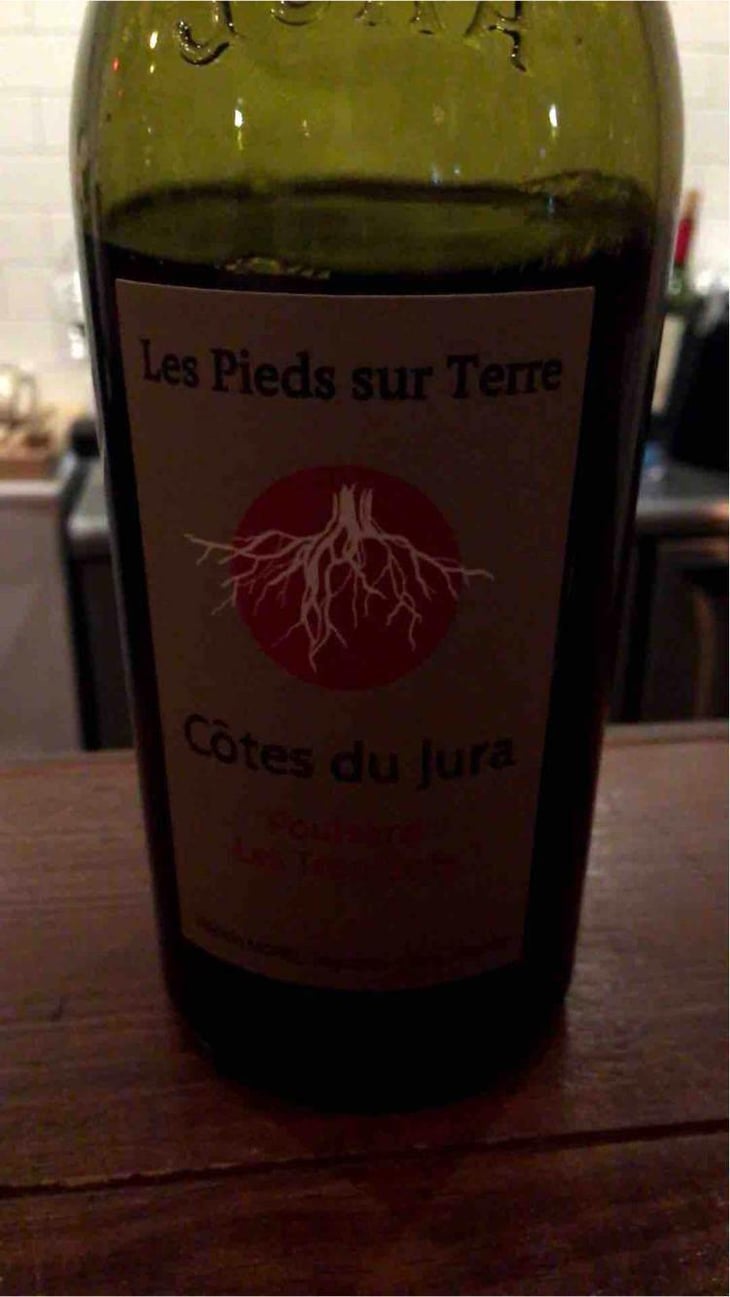 Poulsard En Trouillots Bâtard - Les Pieds Sur Terre - Valentin Morel 