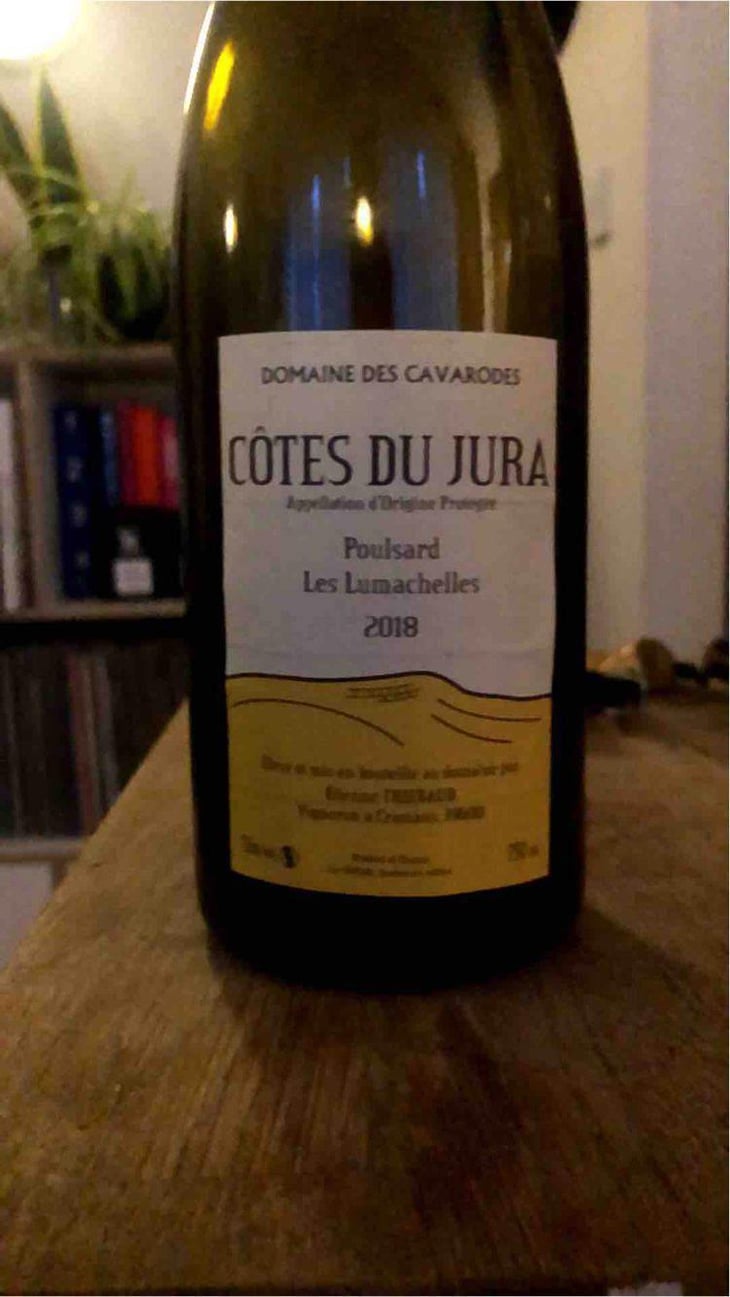 Poulsard Les Lumachelles - Domaine des Cavarodes - Etienne Thiebaud 