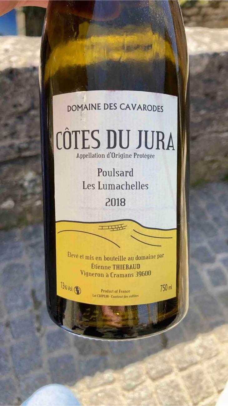 Poulsard Les Lumachelles - Domaine des Cavarodes - Etienne Thiebaud 