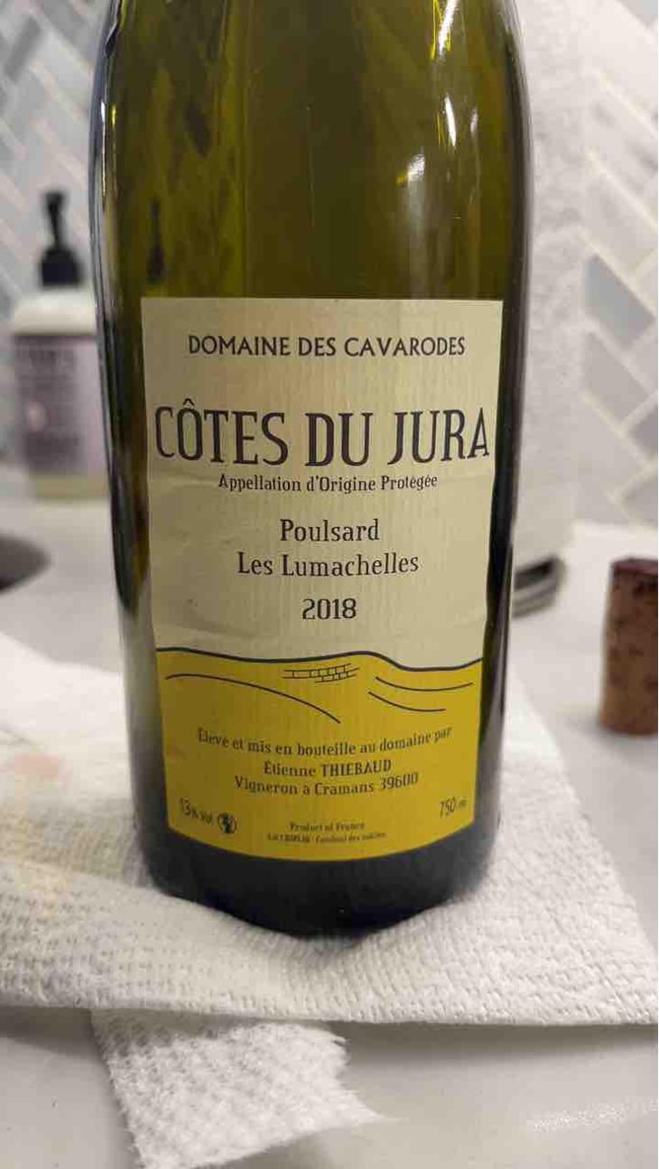 Poulsard Les Lumachelles - Domaine des Cavarodes - Etienne Thiebaud 
