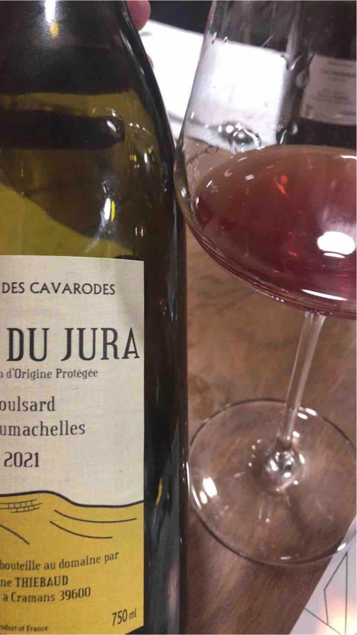 Poulsard Les Lumachelles - Domaine des Cavarodes - Etienne Thiebaud 