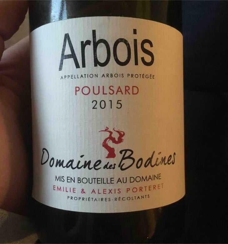 Poulsard - Domaine des Bodines - Emilie & Alexis Porteret 