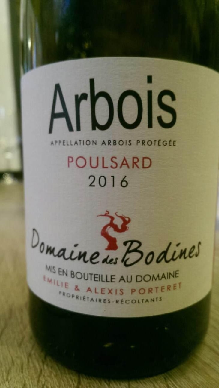 Poulsard - Domaine des Bodines - Emilie & Alexis Porteret 