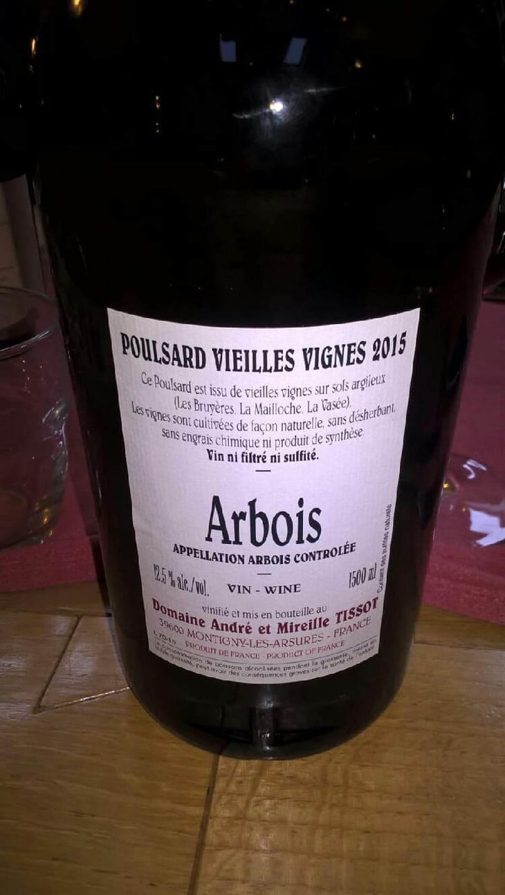 Poulsard Vieilles Vignes - Domaine André & Mireille Tissot - Bénédicte & Stéphane Tissot 