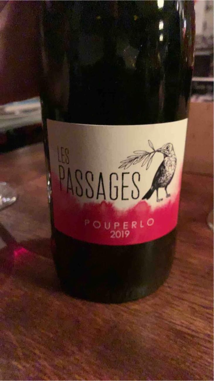 Pouperlo - Domaine des Passages - Marie Séité -2019