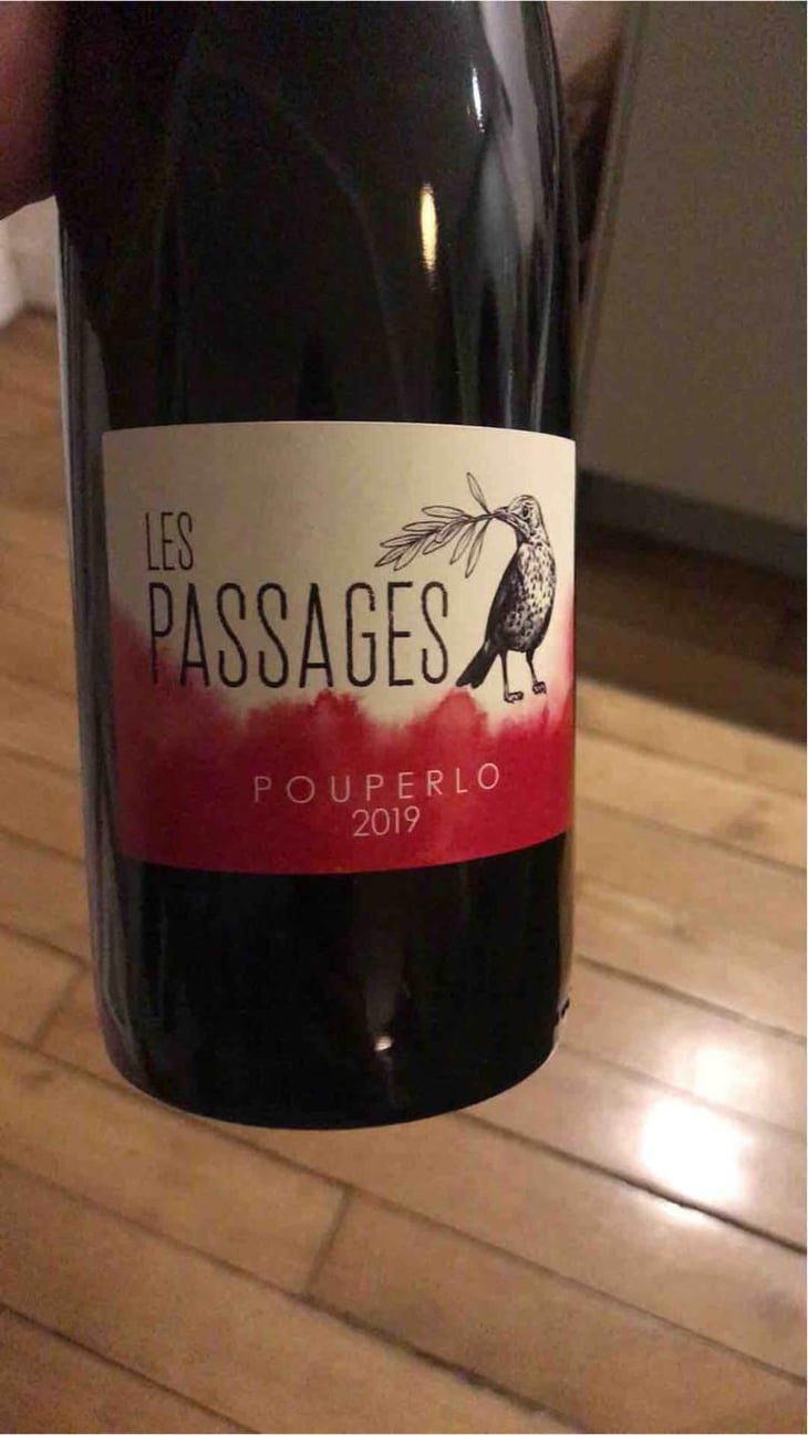 Pouperlo - Domaine des Passages - Marie Séité -2019