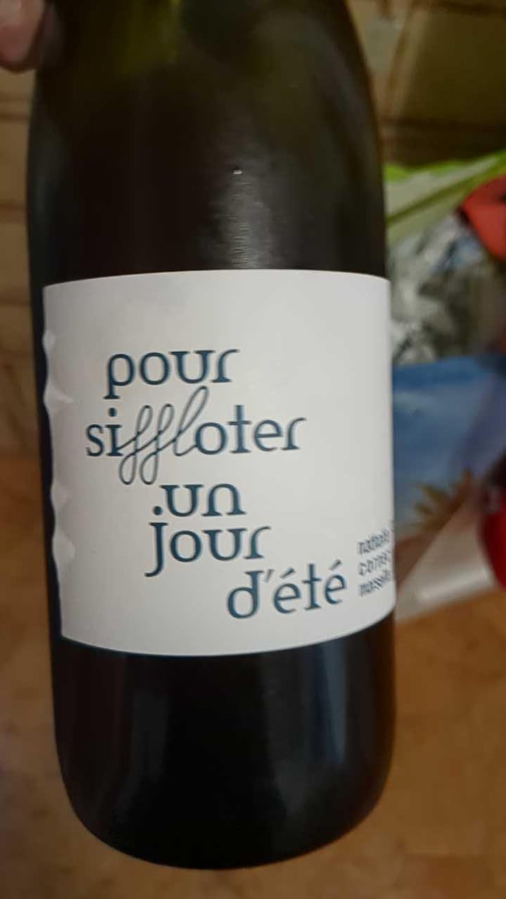 Pour Siffloter Un Soir D’été - Pour du vin nat(h) - Nathalie Cornec -2019