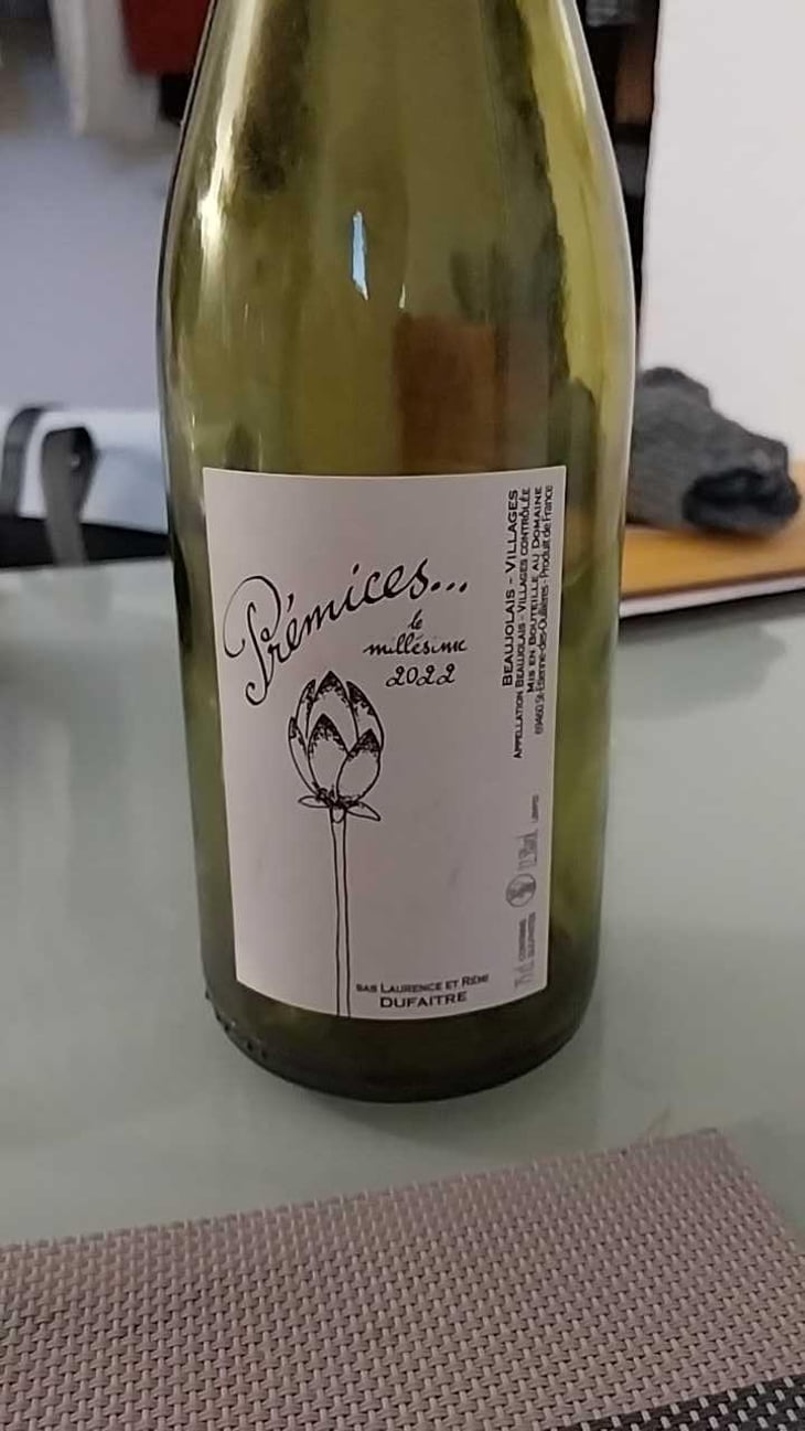 Prémices - Domaine de Botheland - Rémi Dufaitre & Laurence Liatard 