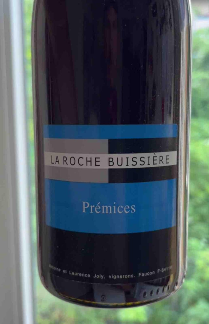 Prémices - La Roche Buissière - Laurence & Antoine Joly -2024