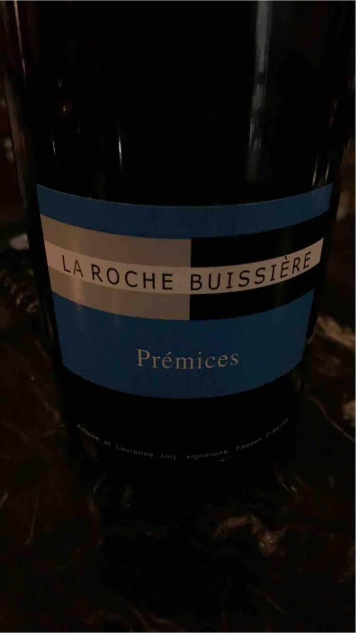 Prémices - La Roche Buissière - Laurence & Antoine Joly -2024