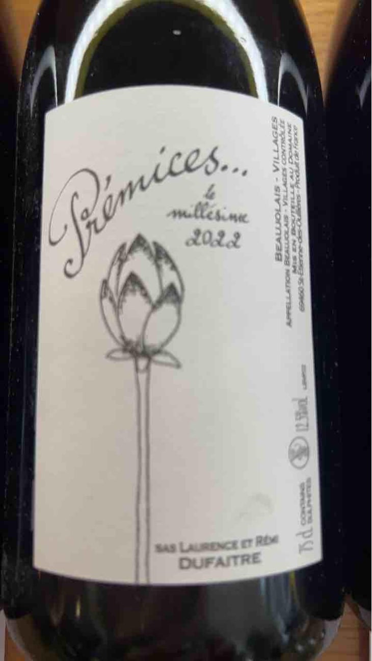 Prémices - Domaine de Botheland - Rémi Dufaitre & Laurence Liatard 