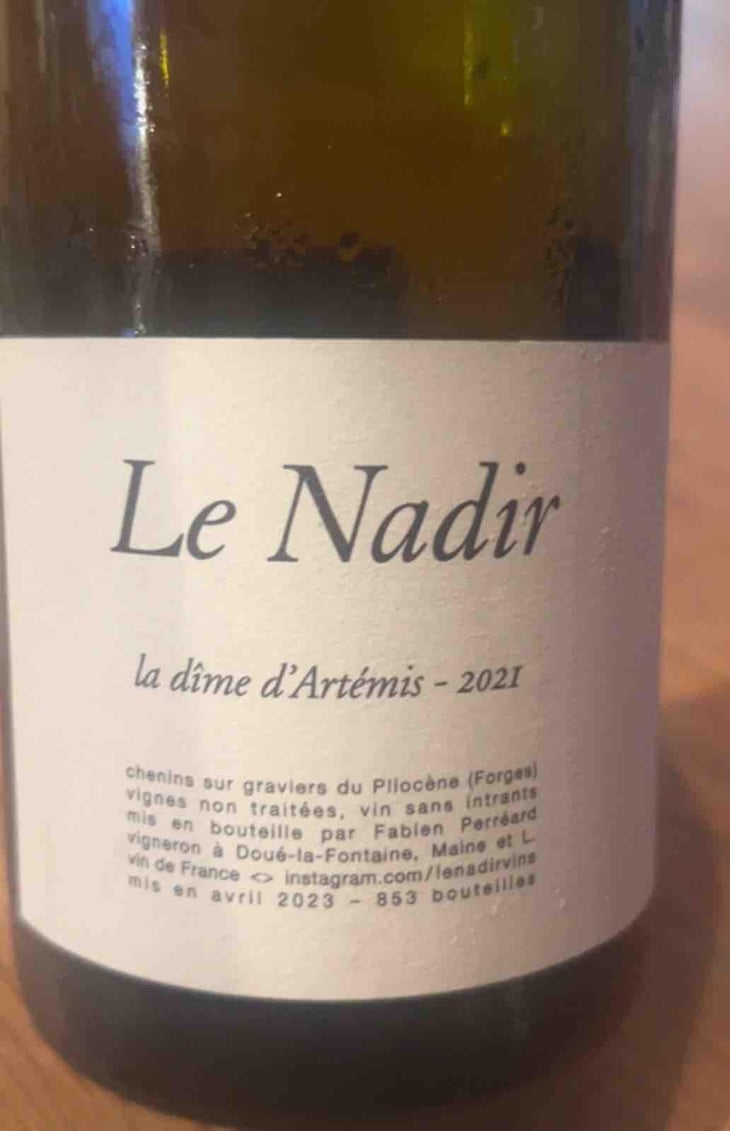 Prémices - Le Nadir - Fabien Perréard 
