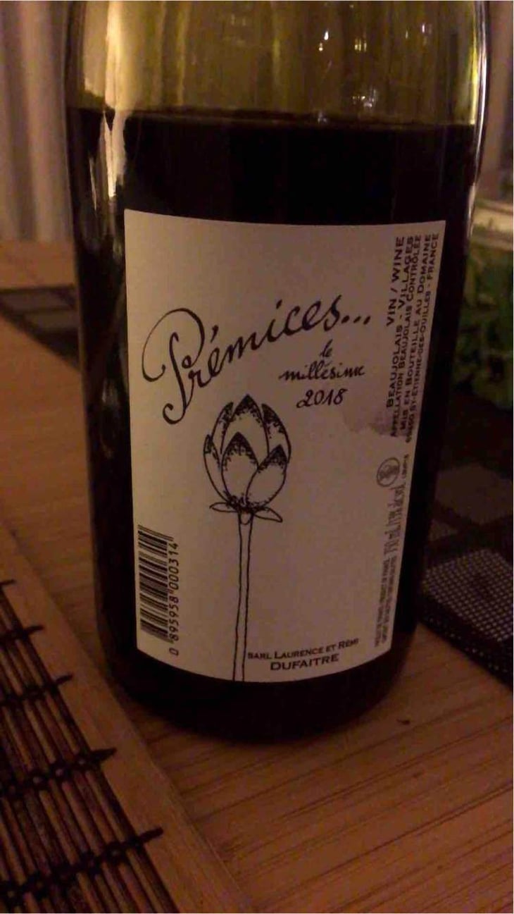 Prémices - Domaine de Botheland - Rémi Dufaitre & Laurence Liatard 