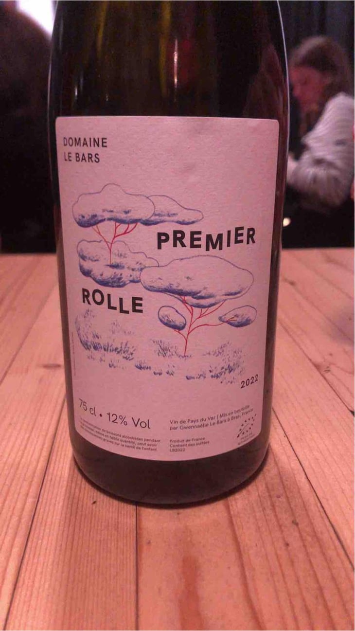 Premier Rolle - Domaine Le Bars - Gwennaëlle Le Bars -2021