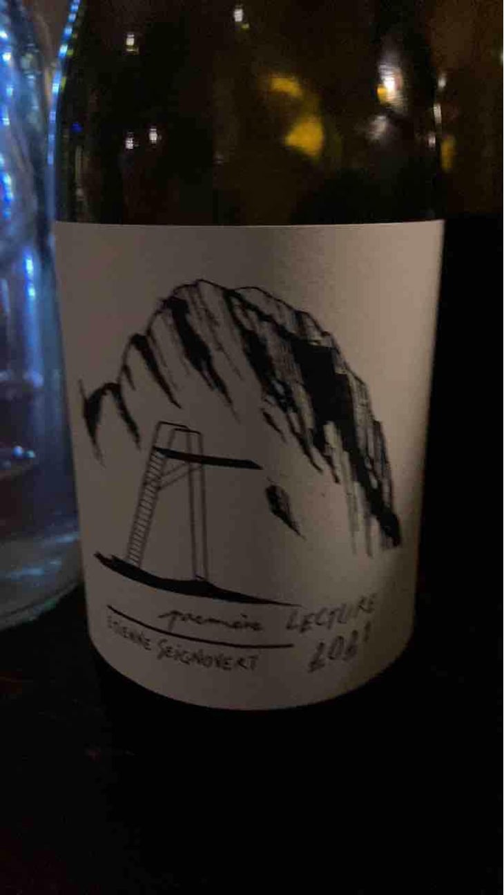 Première Lecture - Domaine Etienne Seignovert - Etienne Seignovert 