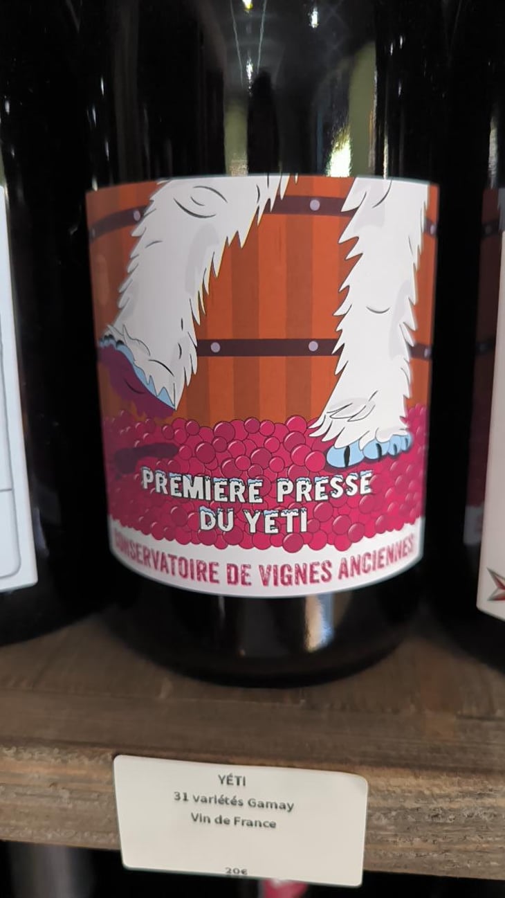 Première Presse Du Yeti - Conservatoire De Vignes Anciennes - Karine & Cyril Alonso 