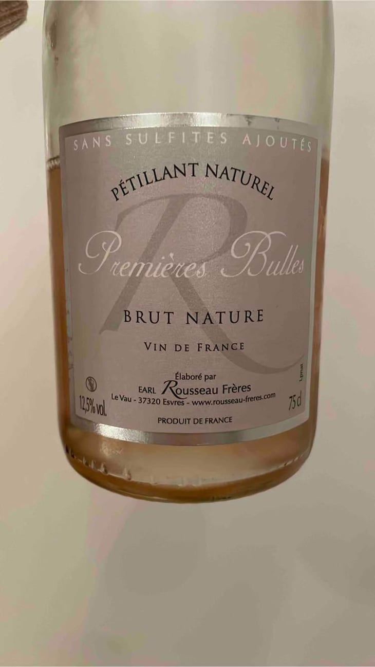 Premieres Bulles - 37320 Esvres - Earl Rosseau Freres 