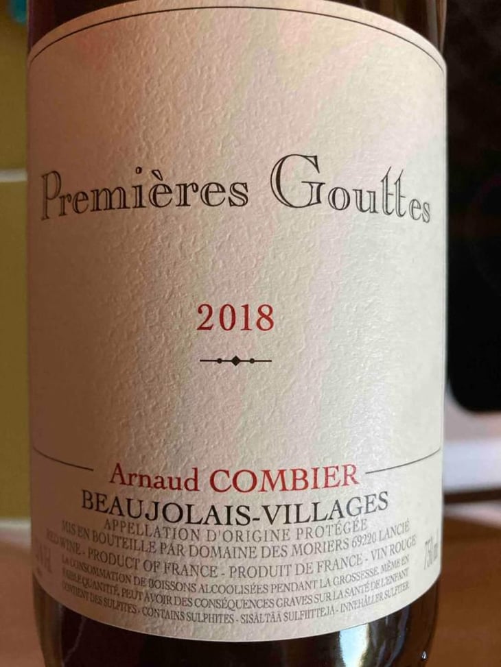 Premières Gouttes - Arnaud Combier - Arnaud Combier -2020