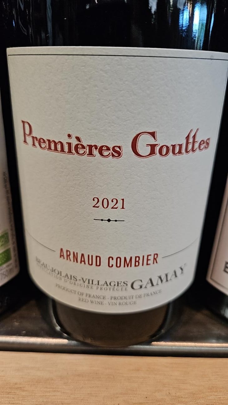 Premières Gouttes - Arnaud Combier - Arnaud Combier -2020