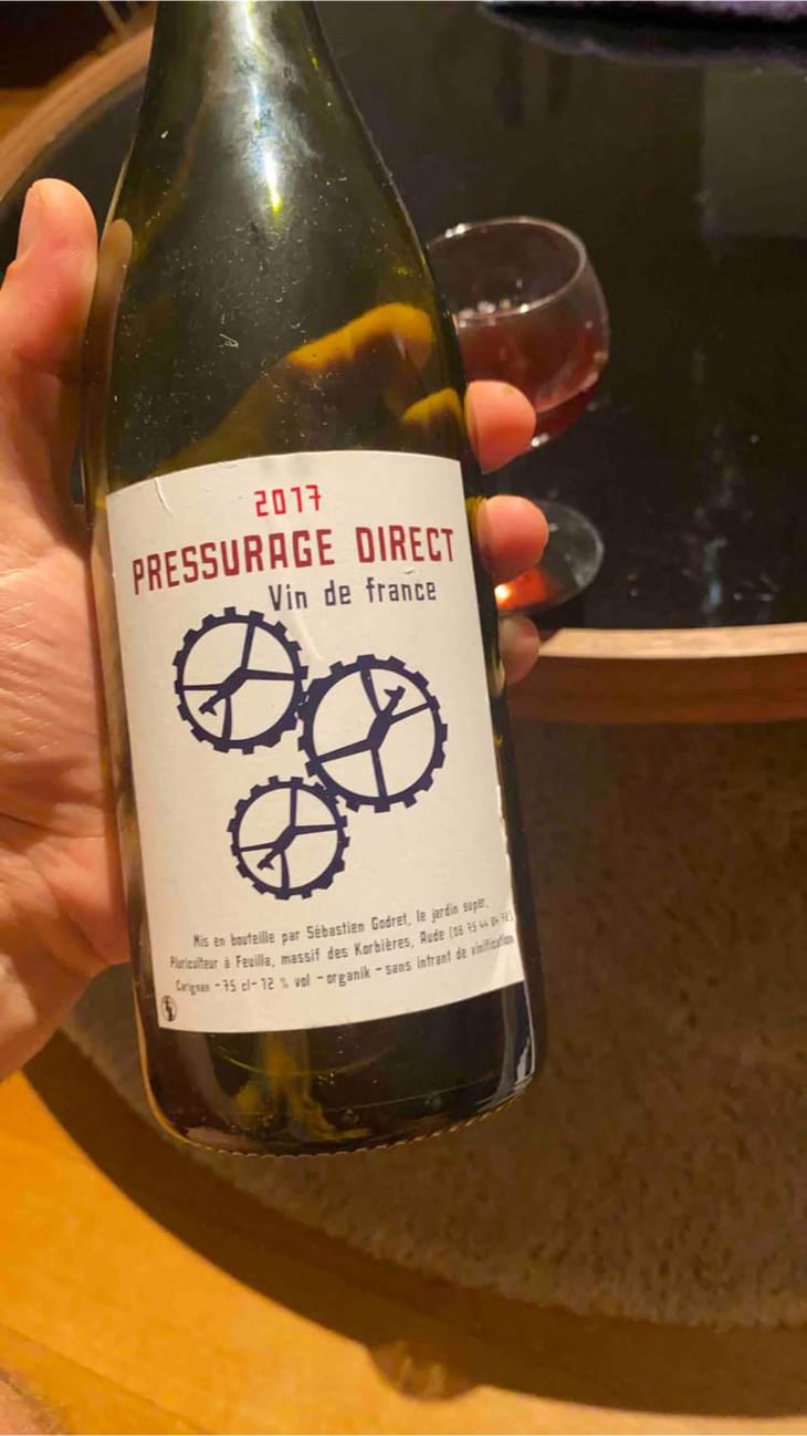 Pressurage Direct - Le Jardin Super - Sebastien Godret 