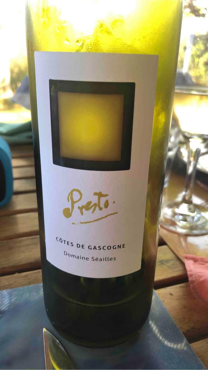 Presto - Domaine Séailles - Jean Labérenne 