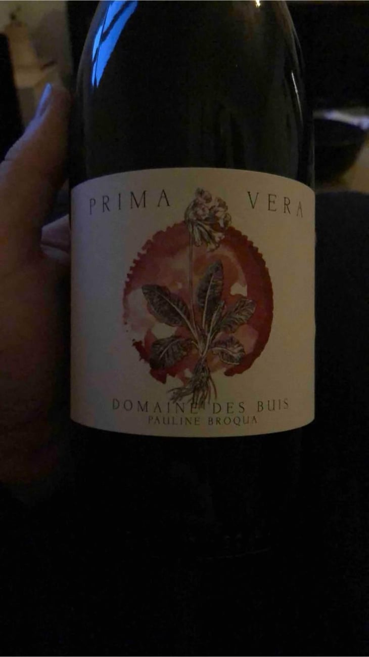 Prima Vera - Domaine des Buis - Pauline Broqua 