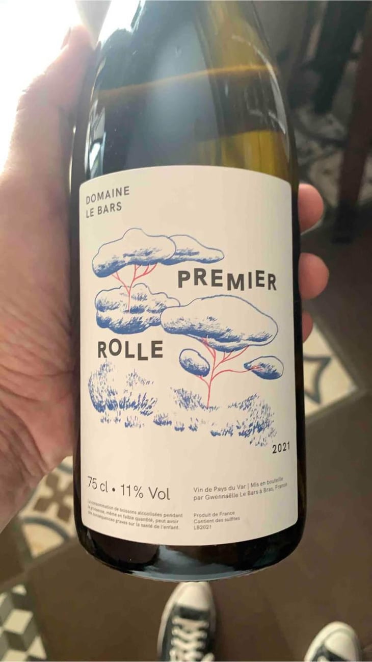 Premier Rolle - Domaine Le Bars - Gwennaëlle Le Bars -2021