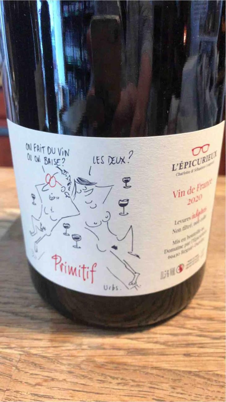 Primitif - Domaine de l'Épicurieux - Charlotte & Sébastien Congretel 