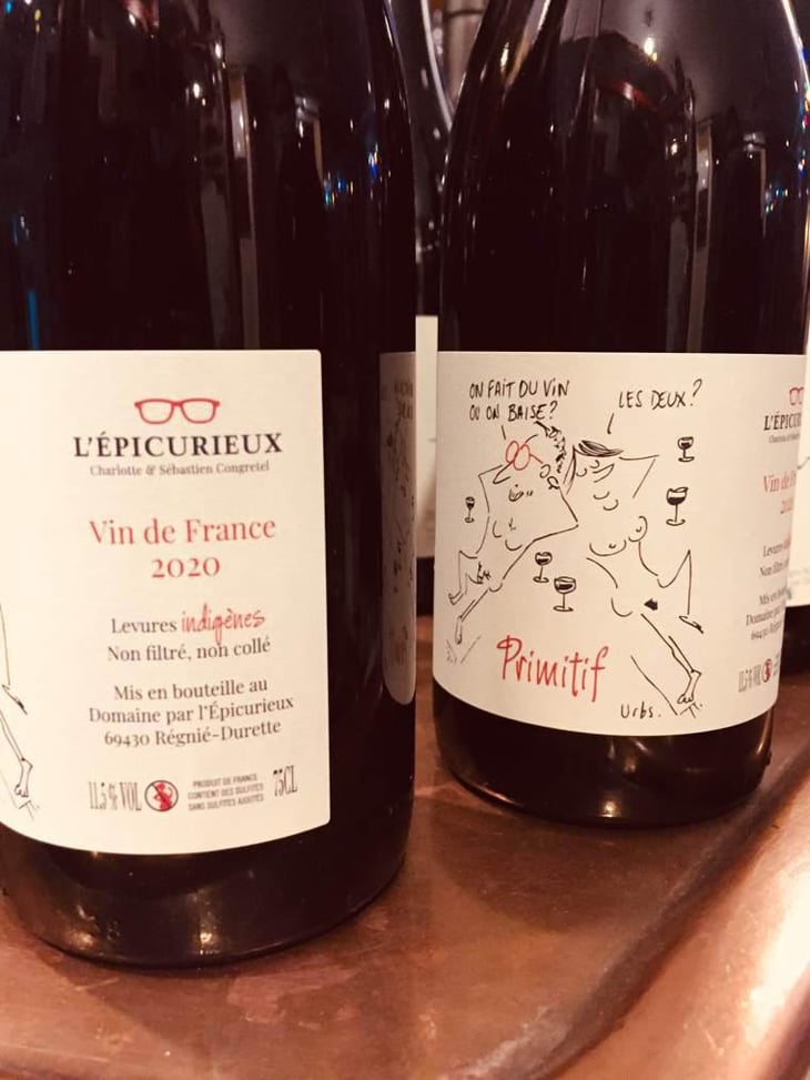 Primitif - Domaine de l'Épicurieux - Charlotte & Sébastien Congretel 