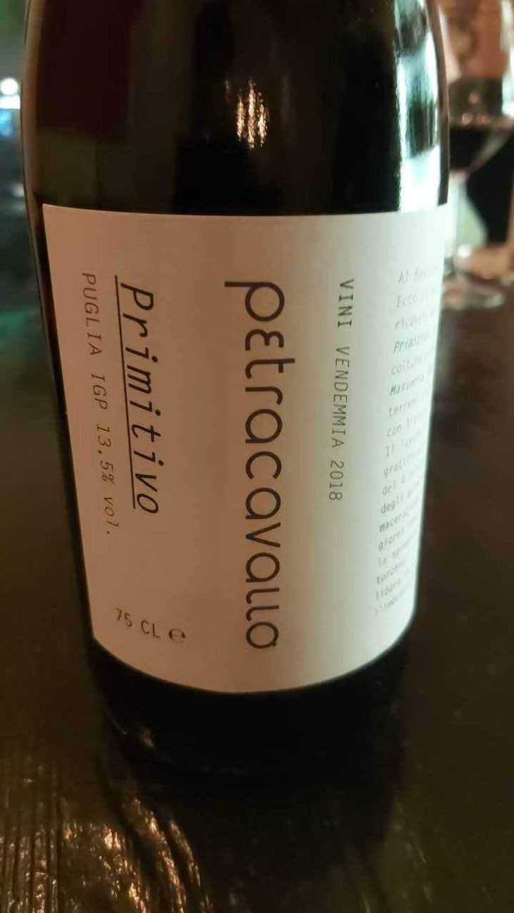 Primitivo - Vini Petracavallo - Vito D'Onghia 