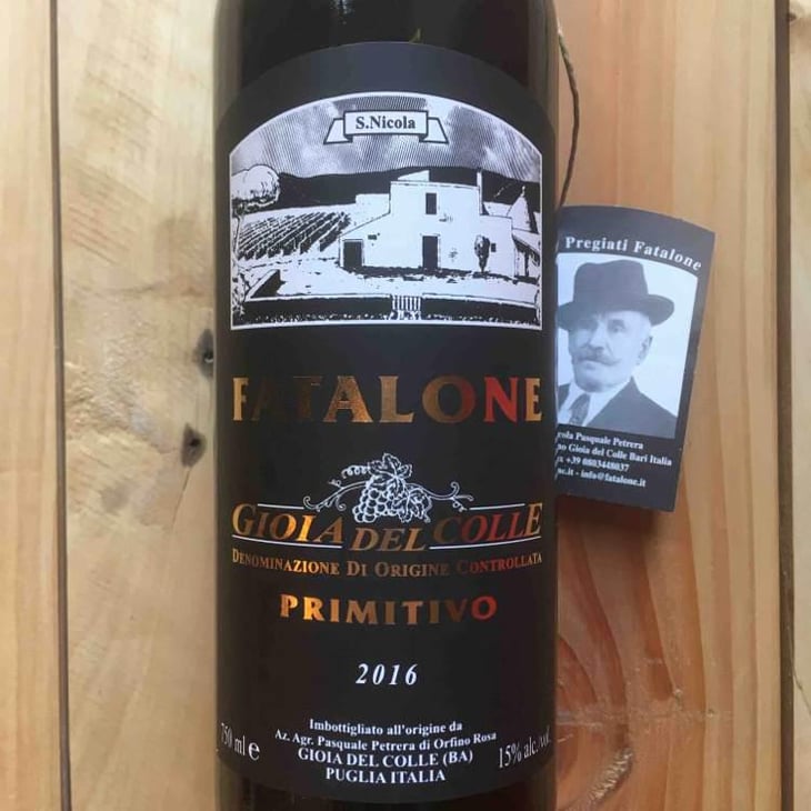 Primitivo Di Gioia Del Colle - Fataleone - Pasquale Petrera 