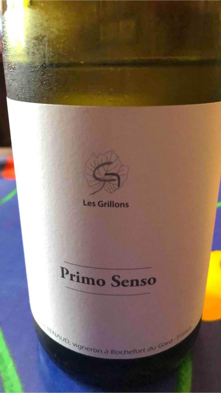 Primo Senso Blanc - Clos des Grillons - Nicolas Renaud 