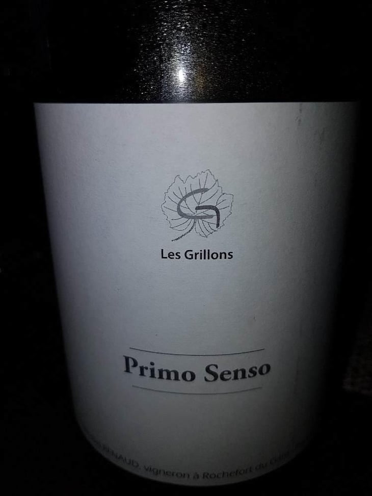 Primo Senso Blanc - Clos des Grillons - Nicolas Renaud 
