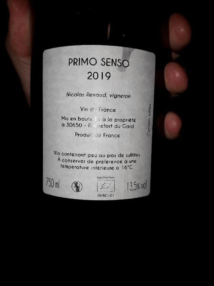 Primo Senso Rosé - Clos des Grillons - Nicolas Renaud 